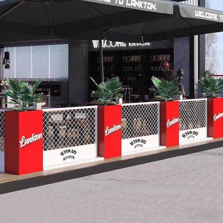 铁艺户外花箱外摆商业街咖啡馆奶茶店长方形花盆隔断围栏花坛花槽,鲜花速递/花卉仿真/绿植园艺,割草机/草坪机,淘宝优惠券,粉丝福利购,淘宝优惠卷