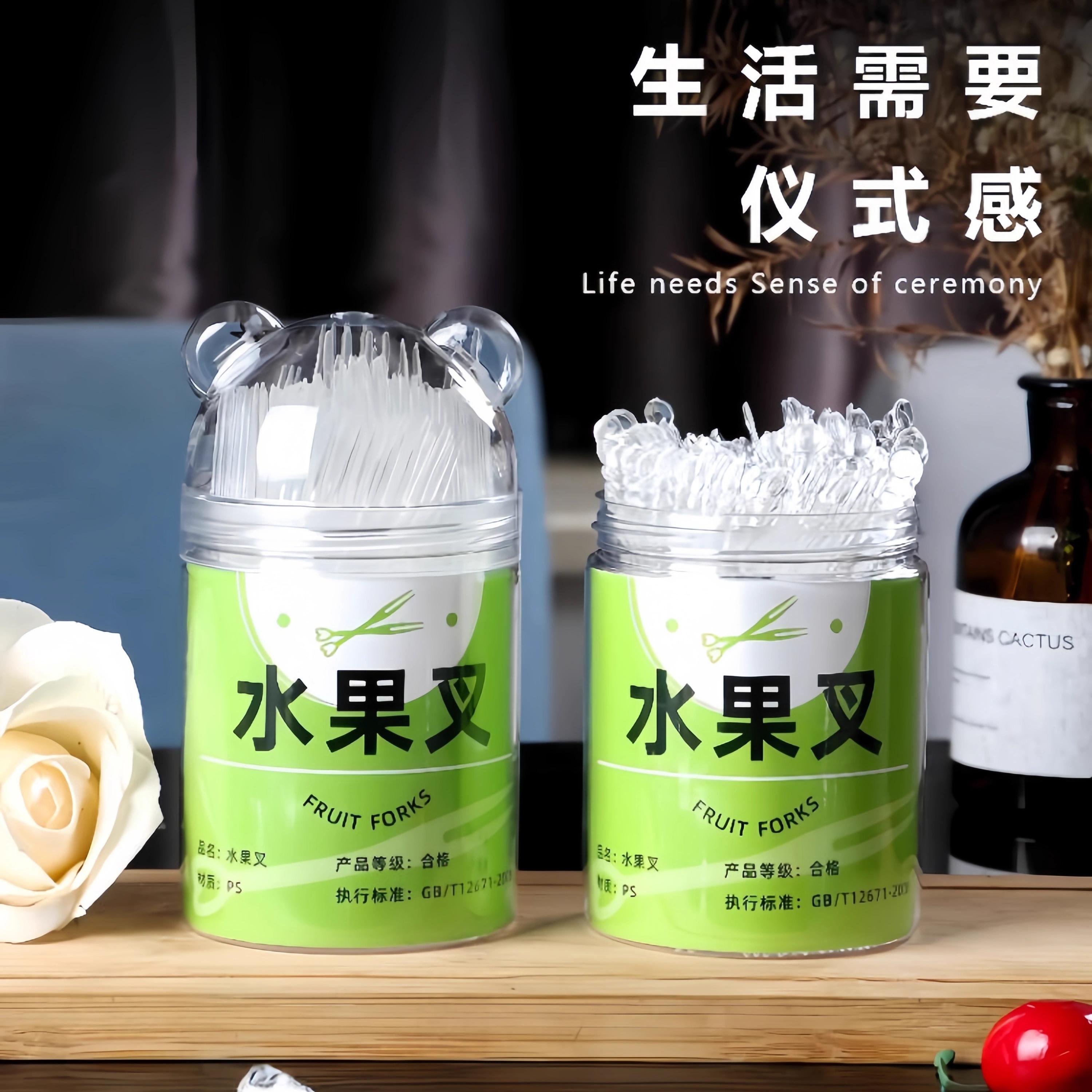 水果签瓶装袋装一次性水100支