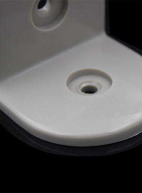 尼龙角码公共厕所/灰色卫生间隔断配件/塑料/固定连接件/直角 L角