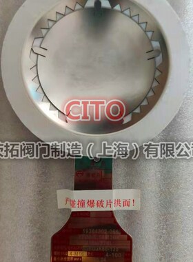 爆破片YF50-0.14-130A 反拱开缝型爆破片DN50 316L