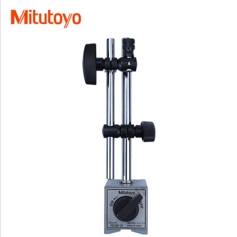 三丰mitutoyo磁性表座 7011S-10 机械万向磁力微调大表坐百分表座