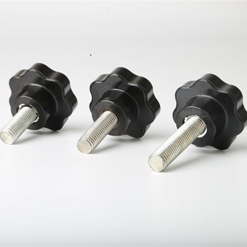 惊爆把手七星手柄胶木梅花星形不输送带/传送带