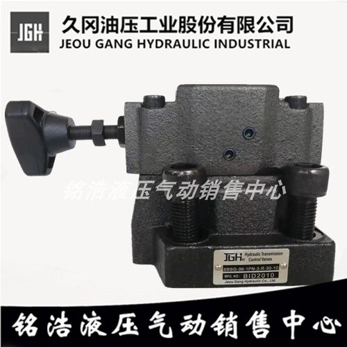 台湾久冈JGH电磁溢流阀SBSG-03-1PN-3-R-30 SBSG-06-P.T-3-R-30