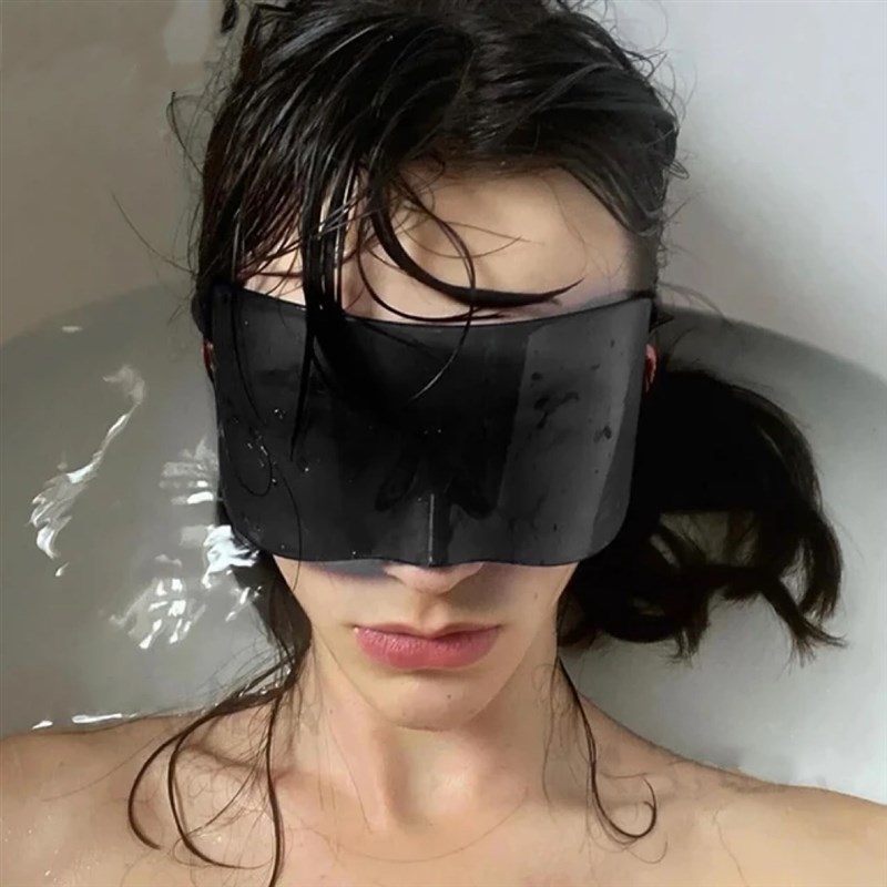 2024新款未来科技风一体式超大框墨镜男女炫酷街拍凹造型太阳眼镜