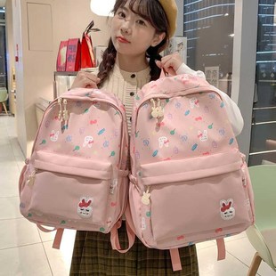 儿童背包女孩外出旅游女童轻便软研学双肩包小学生书包1-3-6年级