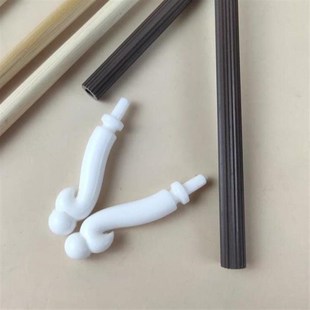 红子双杠圆笼竹子杠鸟笼站杠绣眼跳杠黄雀贝子竹杠鸟用跳杠栖息杠