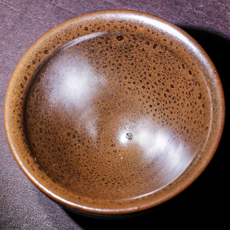 熊忠贵柴烧龙窑陶瓷主人杯家用品茗杯客杯个人茶功夫茶具专用茶盏