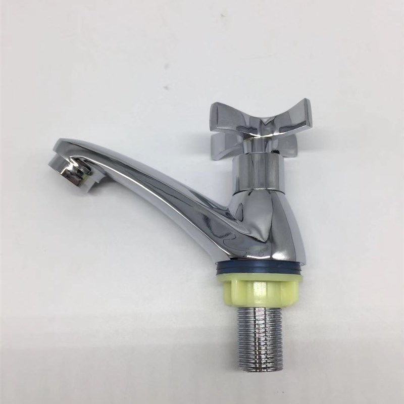 锌合金单冷水龙头 台式单冷面盆龙头 洗手盆单孔单冷水快开水龙头