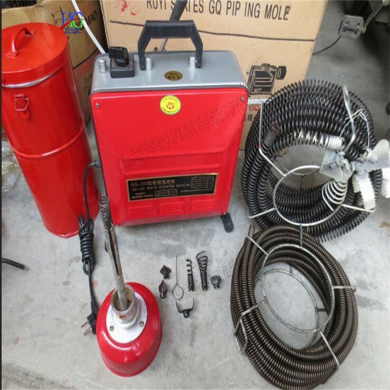 家用室内户外两用清理机 电动管道疏通机 多功能下水道管道堵塞清