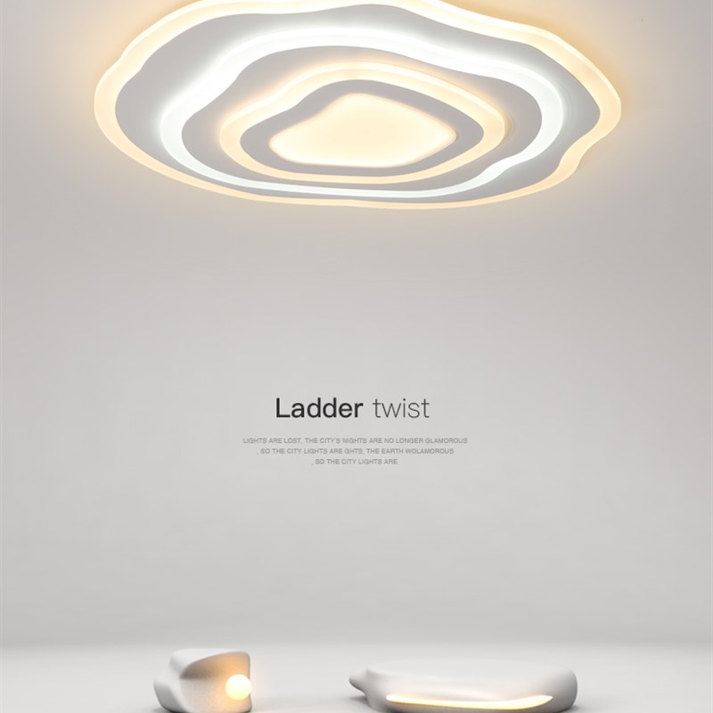 大气客厅灯led吸顶灯现代简约创意温馨圆形卧室房间大厅北欧灯具