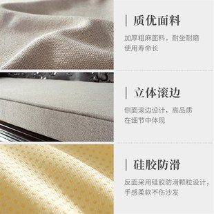 45D高密度海绵坐垫 实木沙发垫子加厚椅垫罗汉床垫四季通用凳子垫