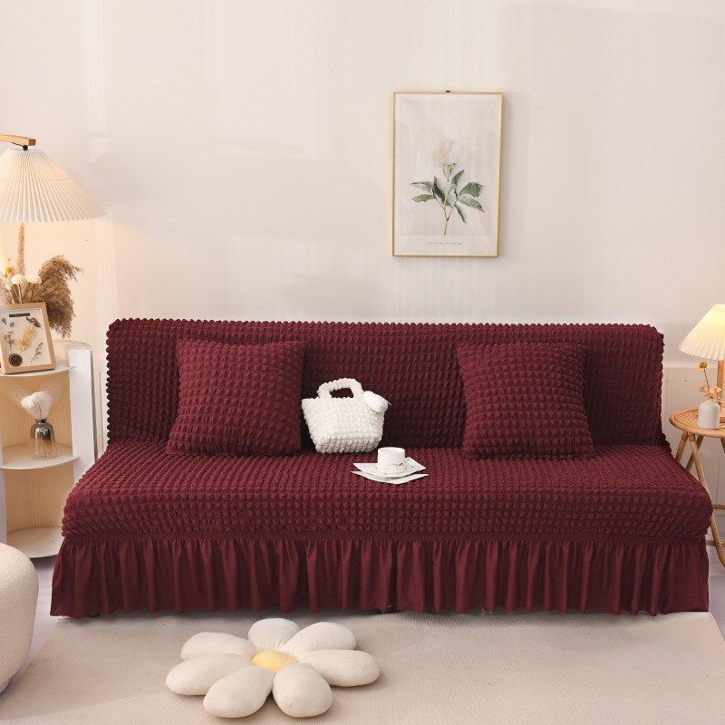 无扶手整张高档床罩折叠沙发套全包布艺四季新款万能加厚懒人简易,居家布艺,沙发套,淘宝优惠券,粉丝福利购,淘宝优惠卷