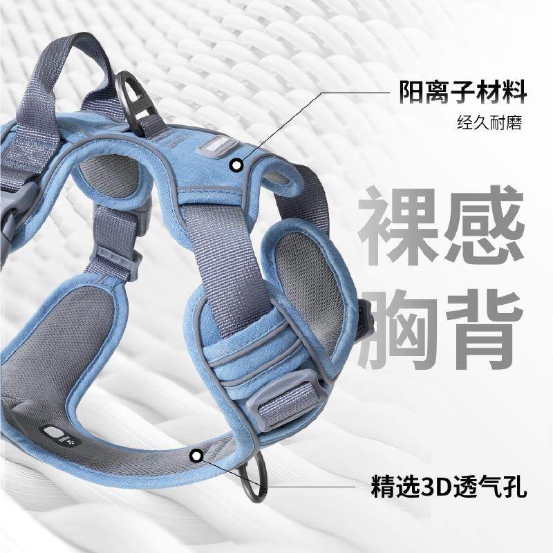 怡爪狗狗胸背带宠物牵引绳背心式大中小型犬宠物外出遛狗绳