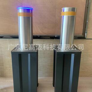 供应黑龙江大庆防撞升降柱电手动液压不锈钢伸缩路桩遥控起降拦路