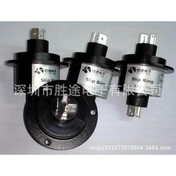加热转轴滑环 热电偶滑环 电气旋转接头 无水银滑环价格 带法兰