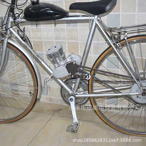 自行车改装配件49 50 80CC发动机全车套件Motorised Bike Engine