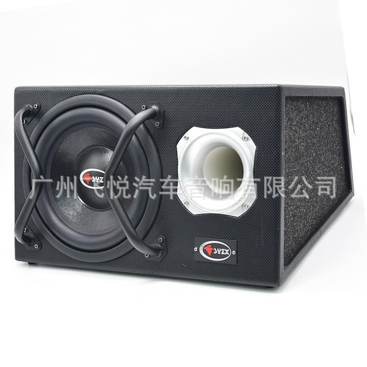 厂家10寸有源梯形低音柜 车载音响重低音炮 有源带功放