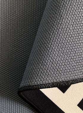 电竞房书房转椅圆形防滑垫子TPR比利时绒地毯电脑椅子地板保护垫