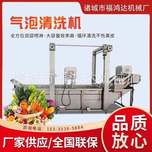 蔬菜气泡清洗机 水果清洗机 带鱼挂冰机 气泡式挂冰机