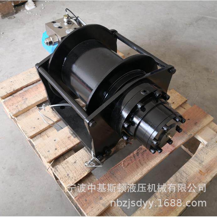 JW1000单绳拉力1吨10KN液压绞车带离合器自由下放卷扬机