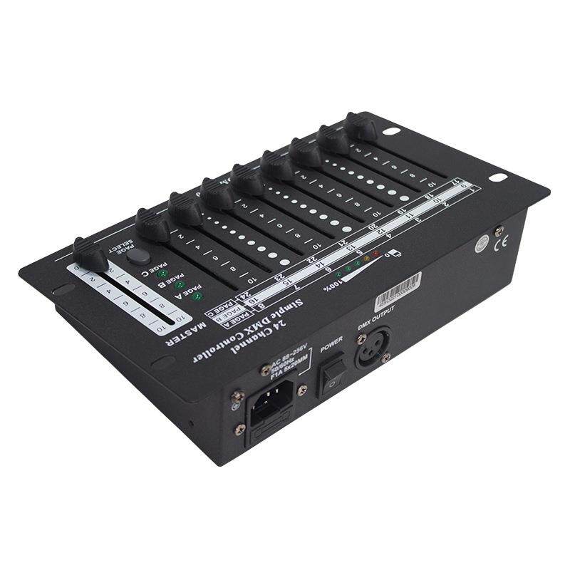 24通道DMX512调光台 舞台灯光控制器 虚拟演播室数字调光