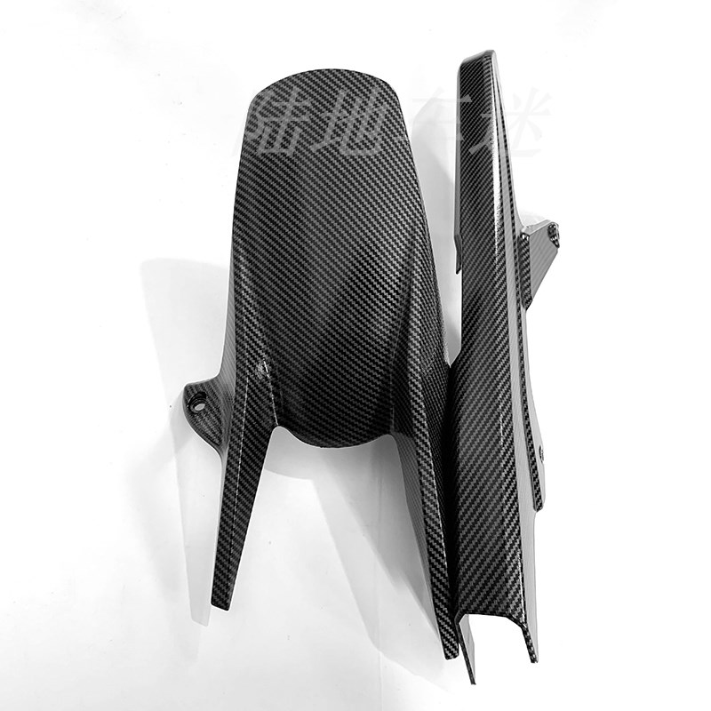适用赛800 赛600rs改装碳纤维排气罩 防烫罩排气装饰Y盖隔热保护