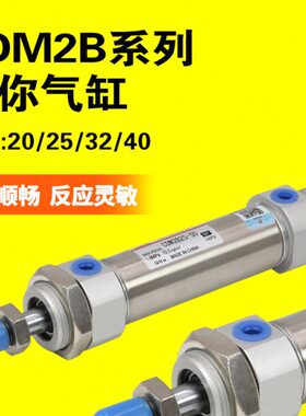 星辰气动不锈钢可调气缸CDM2B20/25/32-50-75-100-125-150-50-XC8