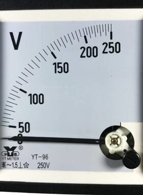 YV-9 5090指针T6TY表 Y VV-V压 30VV -60450T0交流电96 60250