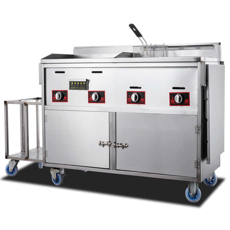 扒炉车推车摆摊关东n煮油炸锅炸串麻辣烫铁板鱿鱼手推移动餐车