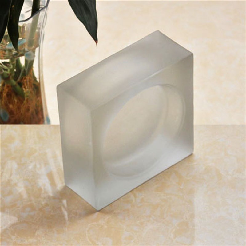 150太阳纹实心玻璃砖网红水z晶方砖隔断彩色背景客厅玄关透光超白