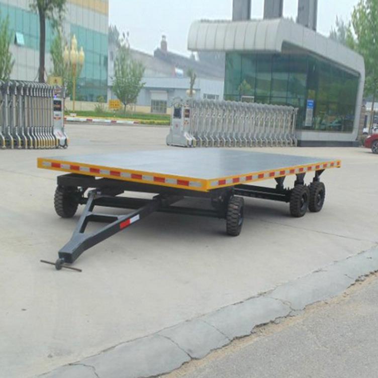 货源供应12吨平板拖车移动拖车可欢迎来询厂家供应