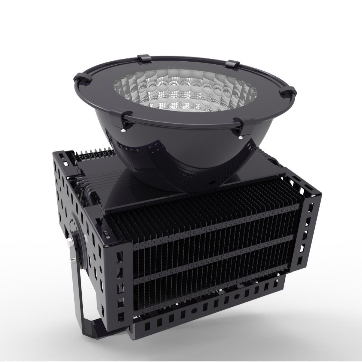 120LM/W户外led高功率塔吊灯工地探照灯投射灯高空杆灯200-1000W