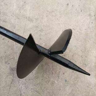 螺旋地锚钻拉线地钩地桩螺旋地钻电力施工临时固定工具地锚桩厂家