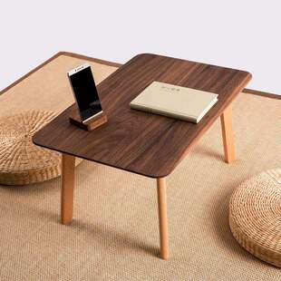 实木简约北欧阳台飘窗小茶几客厅日式榻榻米小桌子角几边几小地桌