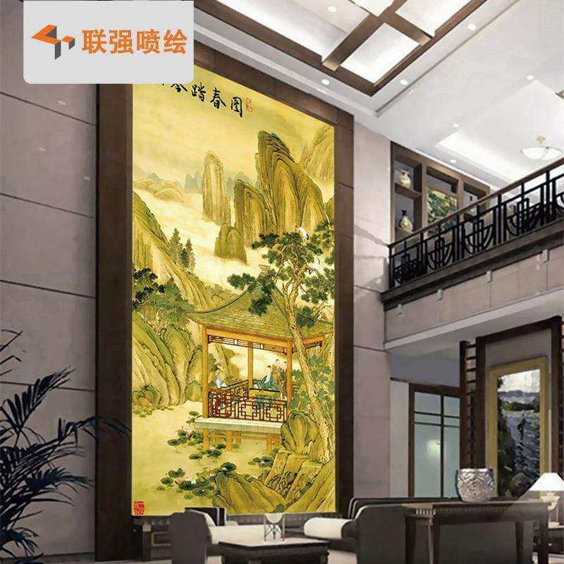 厂家直销户外室内UV油画布写真 无纤防水不拼接 高精度灯布装饰,电子元器件市场,其它元器件,淘宝优惠券,粉丝福利购,淘宝优惠卷