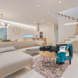 makita牧田M8600B电镐电铲六角柄混凝土墙壁开槽机轻型电锤镐电钻