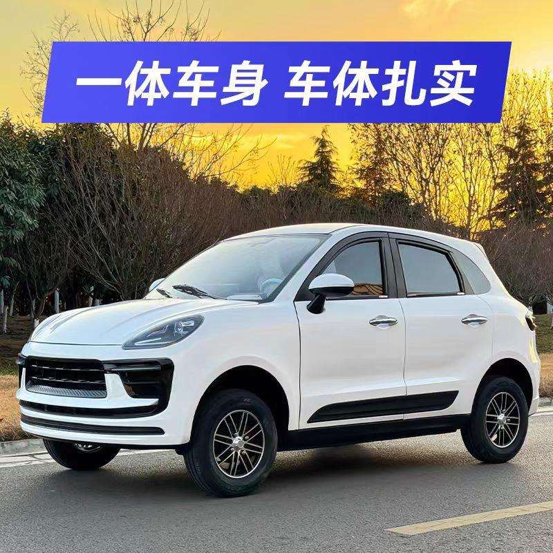 新款电动四轮车家用代步车成人女士小型新能源汽车油电轿车老头乐