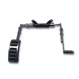 右下肢残疾人C5驾照汽车油门左迁辅助装J置改装左脚踏板车门改装