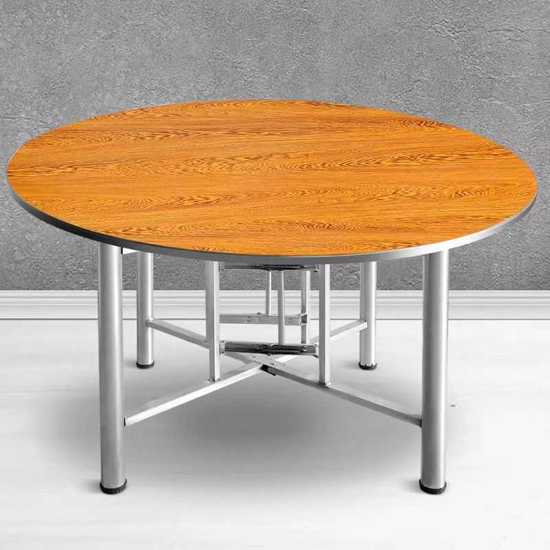 米饭桌客厅宴席餐厅人桌子u桌1带餐桌饭桌户外8家用农村圆形吃转