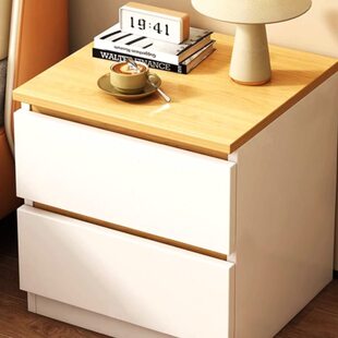 储物柜型边柜简约现代儿童置物架一体收纳家用台灯床头柜小卧室床
