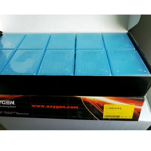 爱思进 Axygen T-1000-B-R-S  1ml盒装蓝色吸头 1000ul无菌枪头