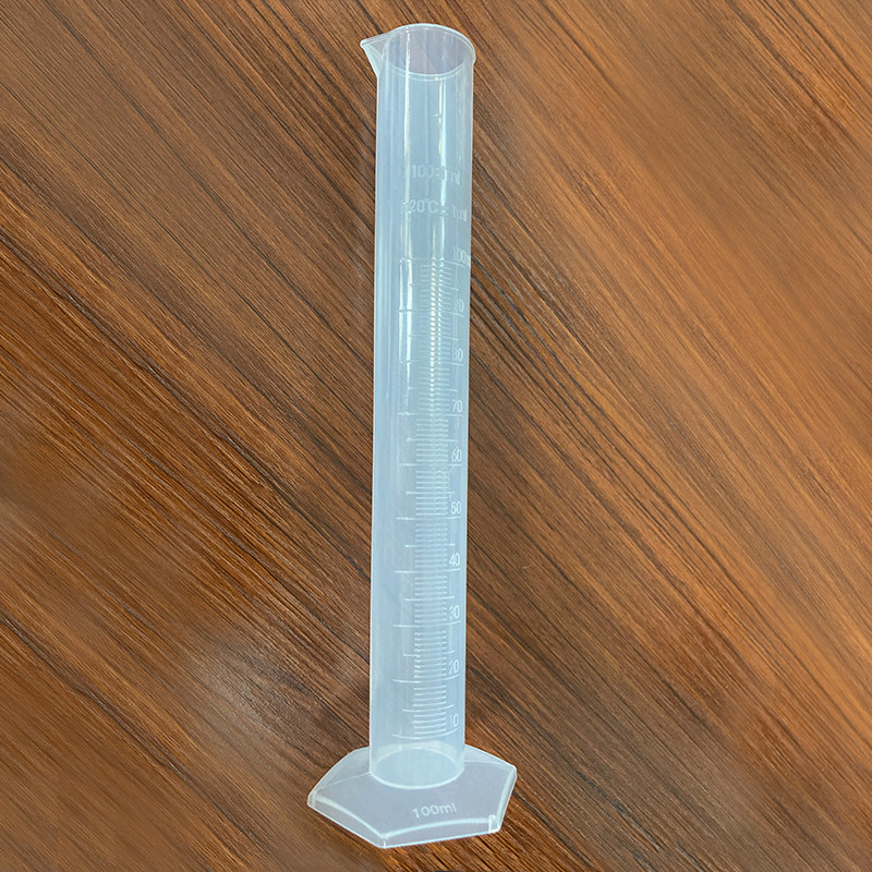 白线塑料刻度量筒 10ml 25ml 50ml 100ml 250ml 500ml 1000ml清晰
