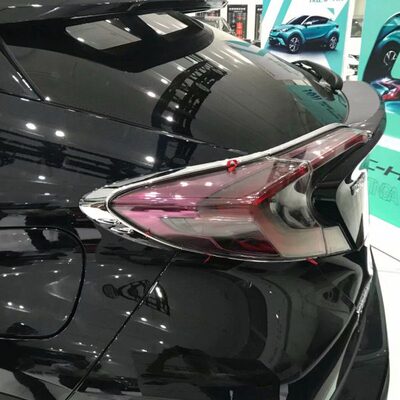 CHR尾灯框奕泽IZOA尾灯罩碳纤维色电镀亮色C-HR后尾灯装饰条