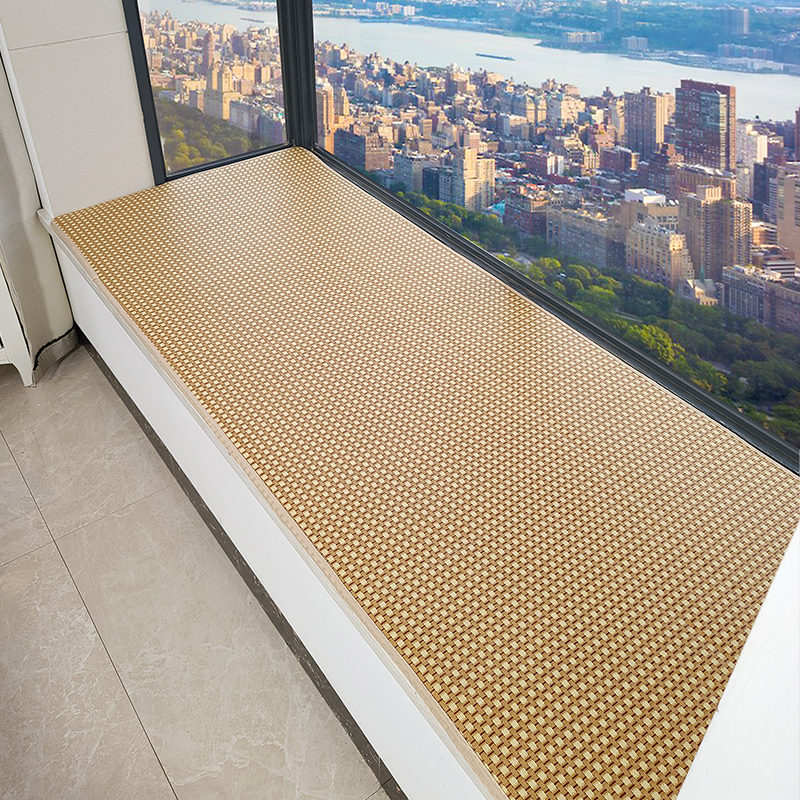 夏季飘窗a垫窗台垫日式榻榻米垫卧室阳台席面垫子定做藤编沙发垫