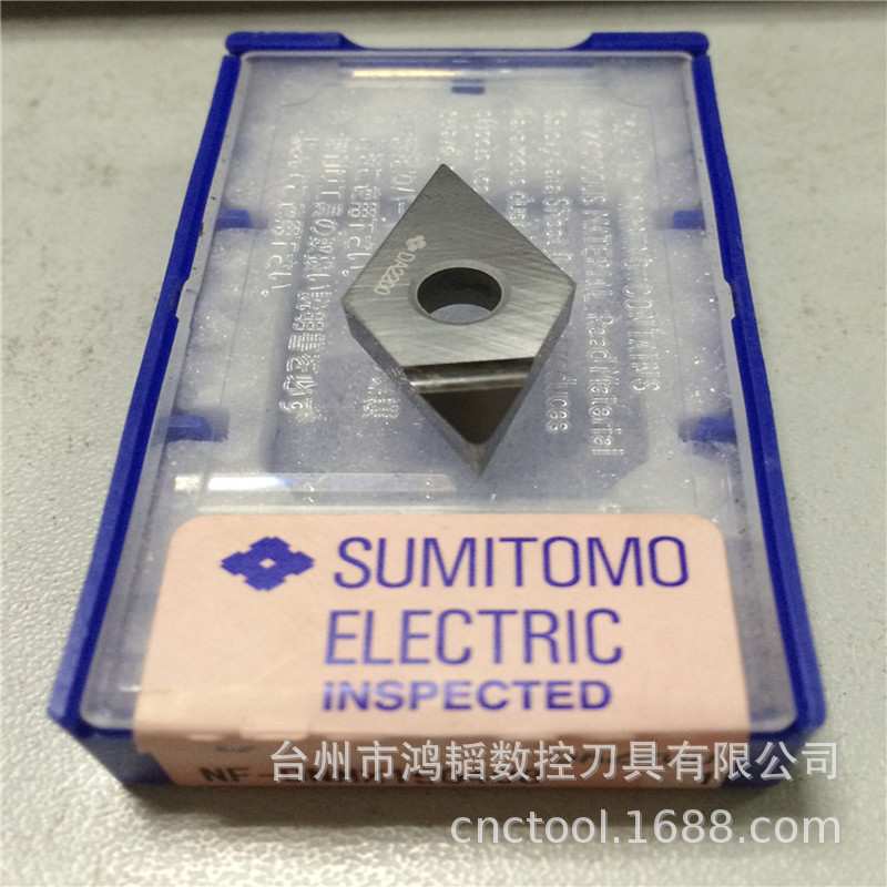 销售住友金刚石车刀片NF-DNMX150408 DA2200 CNC机床加工PCD刀头