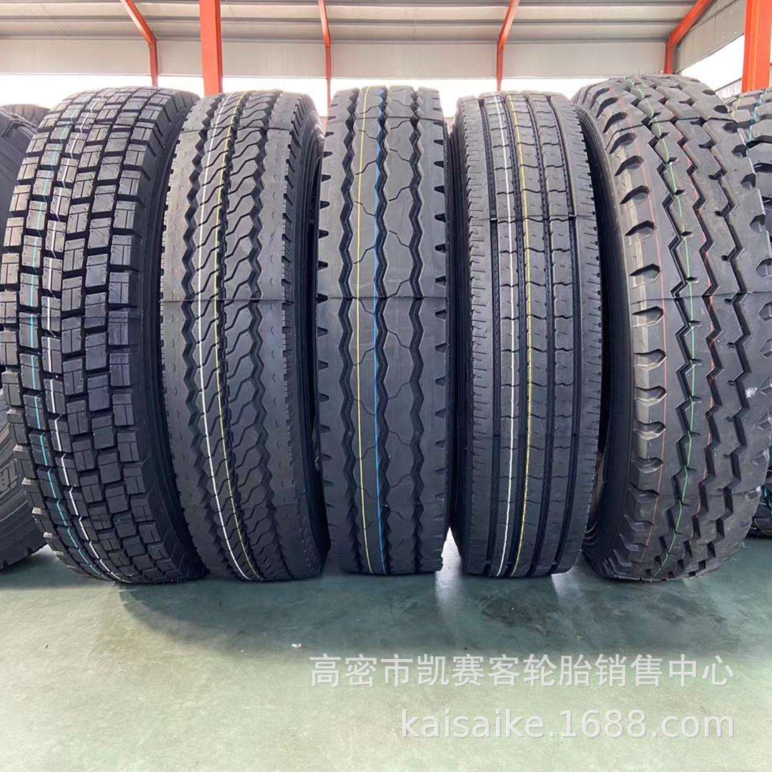 出口全钢真空拖挂车轮胎13 11 12R22.5 295 315/ 80 385/65R22.5