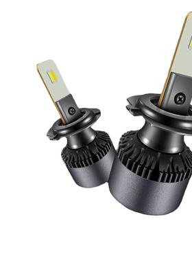 变色爆闪三色温汽车led大灯泡h1h7超亮3色变光9005强光改装h4双色