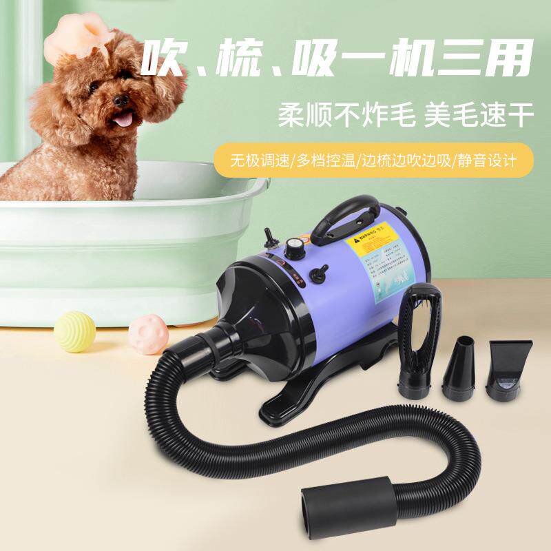宠物吹水机狗狗吹风机宠物吹干机大功率烘干宠物吹毛拉毛吸吹一体