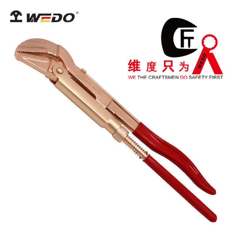 WEDO维度防爆无火花工具 防爆45°瑞士水泵钳 无火花无磁 BE128
