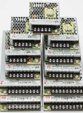 现货LRS-350-48明纬机柜直流稳压48V电源 MEAN WELL